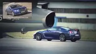 Nissan GT-R VS Fighter Jet - HD - The Millionaire Car Club