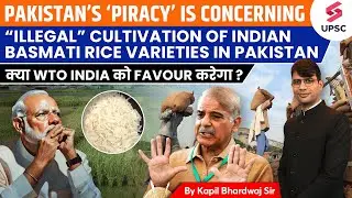 Why Pakistan&rsquo;s &lsquo;piracy&rsquo; of Indian basmati rice varieties is concerning | Kapil sir