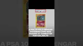 Setting Records!! #gamestop #gradedcards #record #pokemon #pokemontcg #pokemoncards #tcg #cards