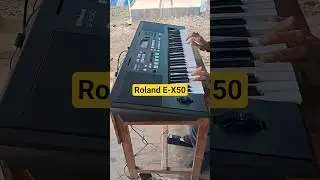 Keyboard Roland e-x50 #keyboardrolandex50