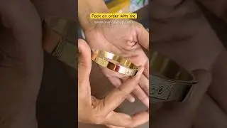 Packing Order With Me | Om Carving Premium Bracelet For Men | Brantashop