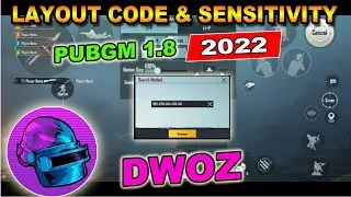 New! DWOZ Sensitivity 2022 & Control Code PUBG Mobile 1.8