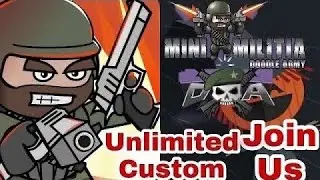 Mini Militia Live Streaming | Mini Militia Live with subscribers | Live Custom Rooms | MM LIVE