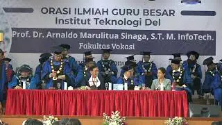 ORASI ILMIAH GURU BESAR - INSTITUT TEKNOLOGI DEL