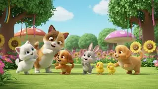 🎵 Baby Animal Family Song 🐣🦁 | nursery rhymes for kids | Baby Song, Learn Animal Families