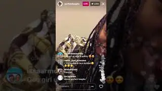 PerfectLaughs and her Girlfriend on Live with baby cj