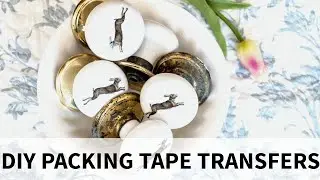Packing Tape Transfers - customize anything!