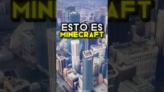 Nueva York EN MINECRAFT 😱 #minecraft #videojuegos #gaming #nyc #vandal