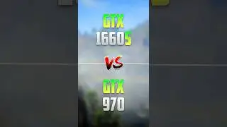 GTX 970 vs GTX 1660 Super