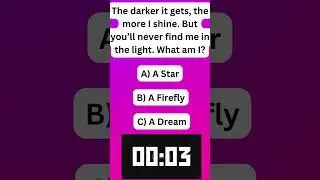 Only Geniuses Can Solve This Nighttime Riddle!