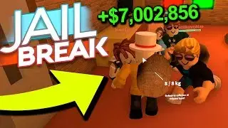 ROBBING NEW JAILBREAK MUSEUM AS MUCH AS POSSIBLE