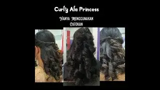Tutorial Curly Klintong Rambut Pakai Catokan | Korean Wave Non Permanent untuk Party & Kondangan