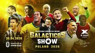 RONALDINHO vs TOTTI - Galacticos Show: Pojedynek Legend XXI WIEKU W POLSCE! 25 kwietnia w Chorzowie