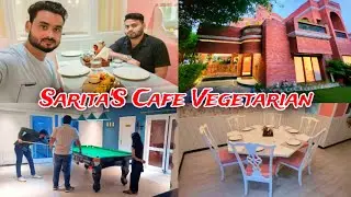 Sarita'S Cafe Vegetarian l The Most beautiful cafe in bareilly Delicious Food 8 Ball Pool l Bareilly