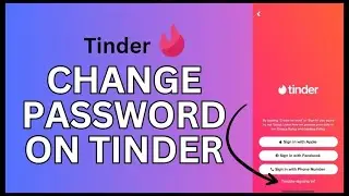 Как сменить пароль в Tinder в 2024 году? Изменить пароль аккаунта Tinder