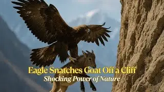 Eagle Snatches Goat Off a Cliff &ndash; Shocking Power of Nature | Mr. Nghia Media