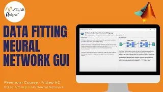 Data Fitting Neural network GUI  | @MATLABHelper