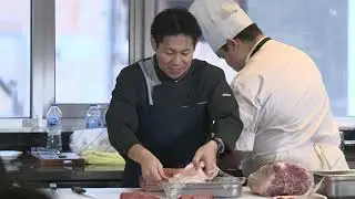 OUTSIDE ROUND Cutting Technique / วิธีการแล่เนื้อวากิวสะโพกส่วนล่าง
