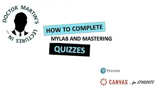 How to Complete MyLab and Mastering Quizzes Bio 2870