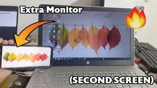 Use Your Phone as a Dual  Monitor (SECOND SCREEN) 🔥 Jewel Education