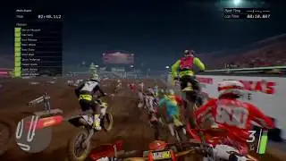 Monster Energy Supercross first person.Las Vegas - custom KTM 450