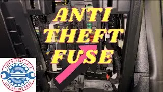 Ford Ranger 3.2 TDCI 2016-2019 Anti Theft Alarm Fuse Location