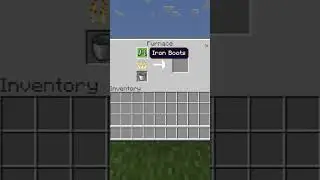 How To Get an Iron Nugget With Smelting In Minecraft #Shorts