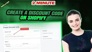 How to create a discount code on shopify 2026 (Quick & Easy)