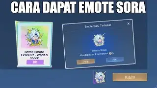 CARA DAPATIN EMOTE SORA 