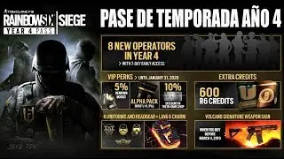 🔴 Rainbow Six: Siege | ESTRENAMOS PASE DE TEMPORADA DEL A&Ntilde;O 4 | gameplay espa&ntilde;ol [1080p60]