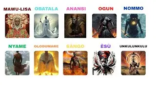 Every African Gods in History explained in two minutes.