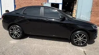 Диски Рельсы r17 на Lada Vesta / + Haida 215/50