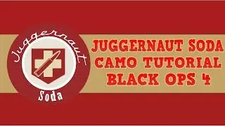 BLACK OPS 4 Juggernaut Camo Paintshop Tutorial
