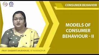 Models of Consumer Behaviour - II