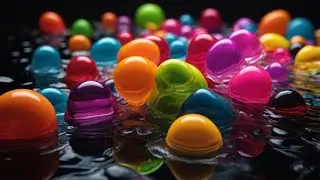 Calming Classroom Music with Soft Light Bubbles | Peaceful Focus & Quiet Time