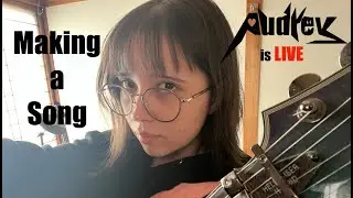 Audrey making a song live!!!!!????（＾ω＾）