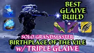 Shatter Machine + Triple Glaive - Solo Gm Birthplace of the Vile on Stasis Warlock - Destiny2