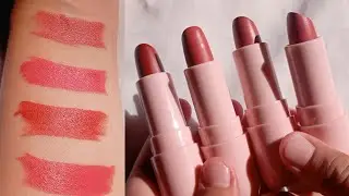 Pink Flash Silky Velvet Lipstick Review ✨