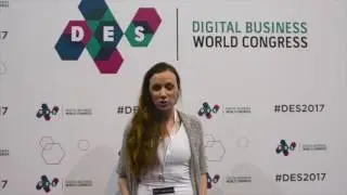Sarah Moore at DES Digital Business World Congress