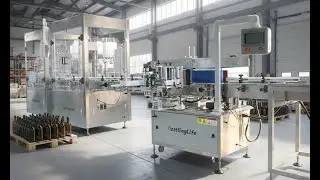 Automatic Olive Oil Filling Capping Labeling Machine