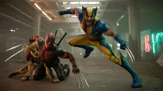 Самые смертоносные бойцы Marvel | Росомаха против Дэдпула против Саблезуба
