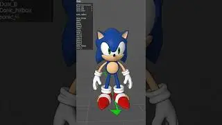 blender ai addon on sonic 3d @SEGA3D @3DSONIC @aisonicthehedgehog