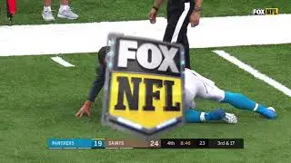 David Onyemata demolishes Cam Newton on sack: Saints vs Panthers NFL Wildcard