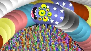 SLITHER.IO - CROWN SKIN GAMEPLAY - 2B SCORE WORLD RECORD | CODE UPDATE!