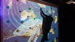 Augmented Climbing Wall by Technical Display Systems Ltd