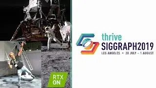 Siggraph 2019 // Day4 // Продакшн-галерея: iClone.motion capture, Костюм Xsens,  Стенд NVidia