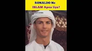 Has Ronaldo Become A Muslim? #shorts #ronaldo  #theprophetlovers