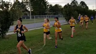 2018 - FHSAA 4A District 1 Girls Championships - BHS XC Girls 5K - Fourth Place