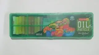 Camel oil pastel review &  Unboxing || 25 shades oil pastel colors ||