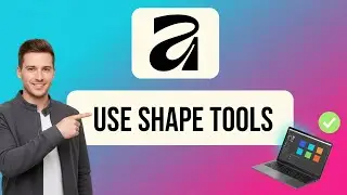 How to USE SHAPE TOOLS in Affinity Studio (Step by Step)